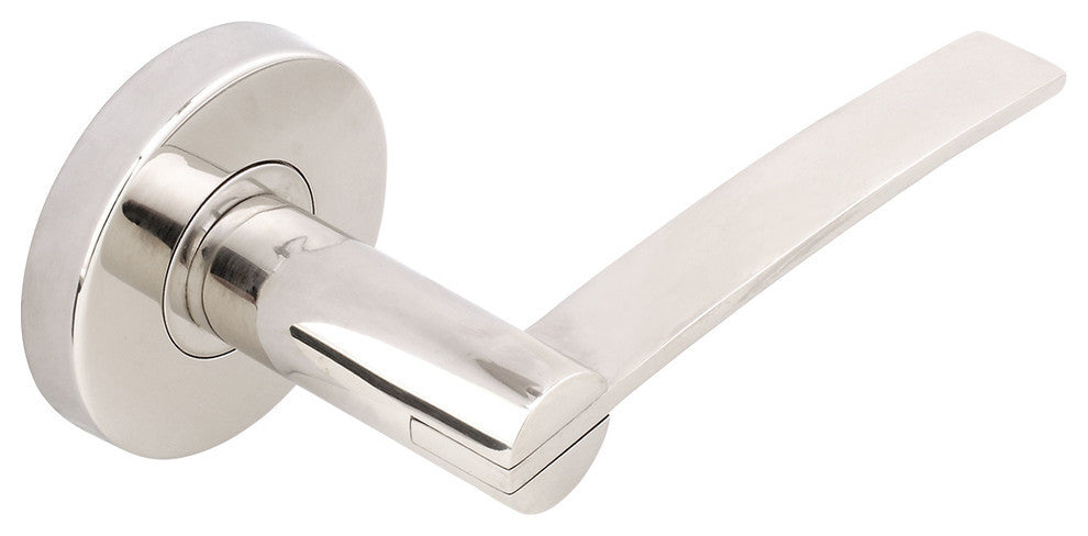 Horizon Lever, Half Passage, RH, Polished Stainless Steel, 2-3/4" Backset