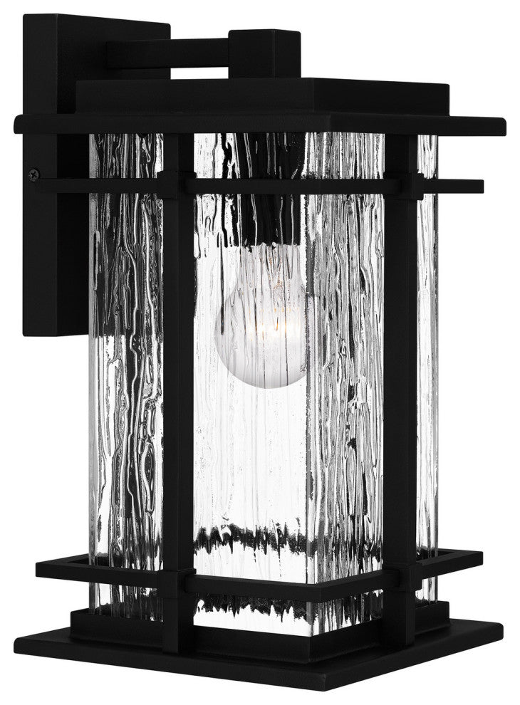 McAlister One Light Outdoor Wall Mount, Earth Black