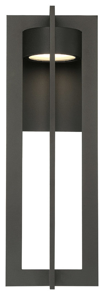 Chamber LED Wall Light In Bronze