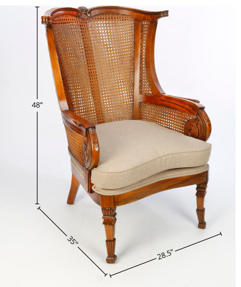 Cabe Wingback Chair
