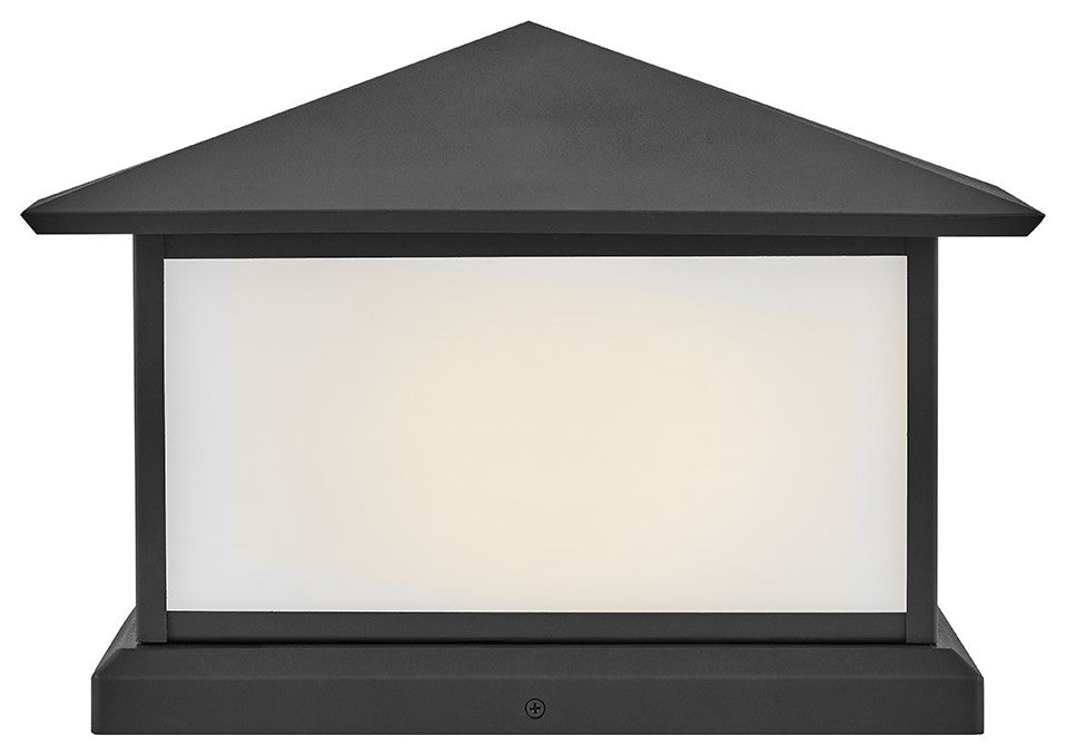 Hinkley Walter Large Pier Mount Lantern, Textured Black