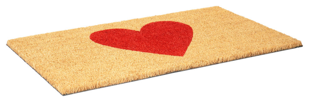 Calloway Mills Red Heart Doormat, 24' X 36"
