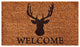 Deer Welcome Doormat, 17"x29"
