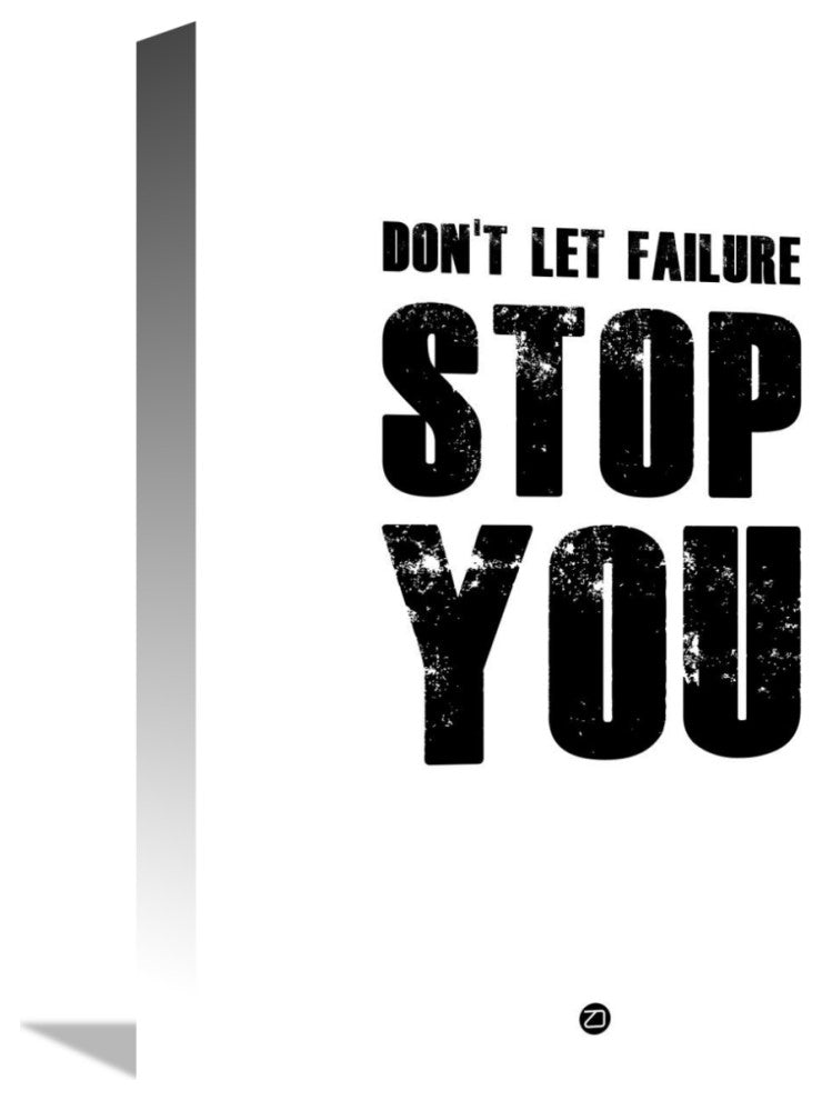 "Don't Let Failure Stop You 2" Fine Art Print