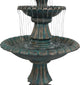 Sunnydaze Nouveau Tiered Outdoor Backyard Garden Water Fountain, 41"
