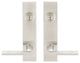 Sunrise Lever, Tubular Entry, Double Cylinder, Satin Stainless Steel