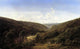 Ferdinand Richardt Countryside Along the Susquehanna Canvas Print