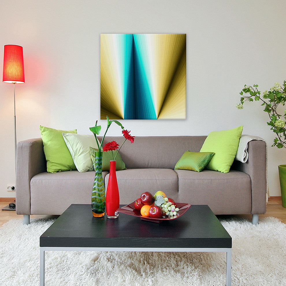 "Hedonic Absence" by Richard Blanco, 26"x26"