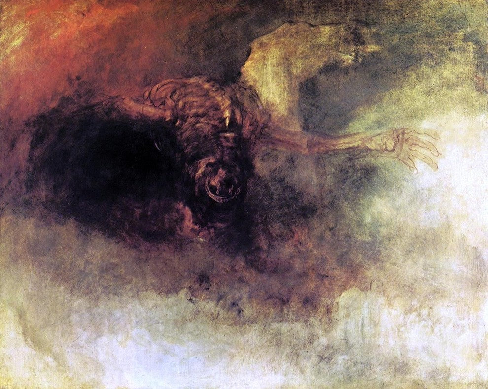 Joseph William Turner Death on a Pale Horse - 20" x 25" Premium Canvas Print