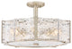 Fredrick Ramond Florian Medium Semi-Flush Mount, Glacial