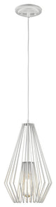 Quintus 1 Light Mini Pendant, Gloss White