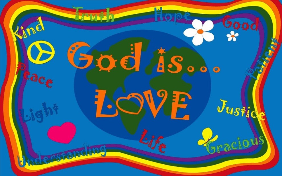 God Is Love Rug