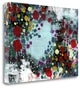 "Flower Garden" By Sarah Ogren,Ready to Hang Giclee Print on Gallery Wrap Canvas