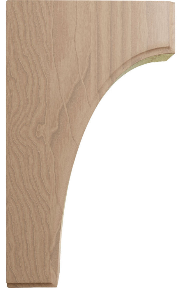 1 3/4"W x 6"D x 10"H Clarksville Bracket, Mahogany
