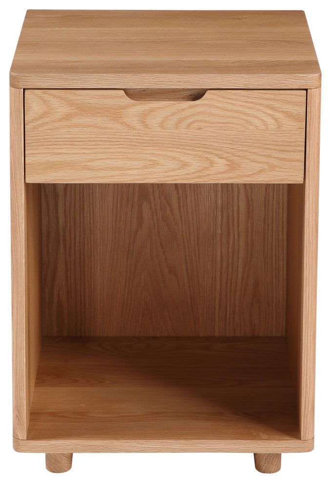Osamu Oak Nightstand