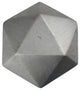 Set of 2 Carbide Medallion Drapery Holdbacks, English Pewter
