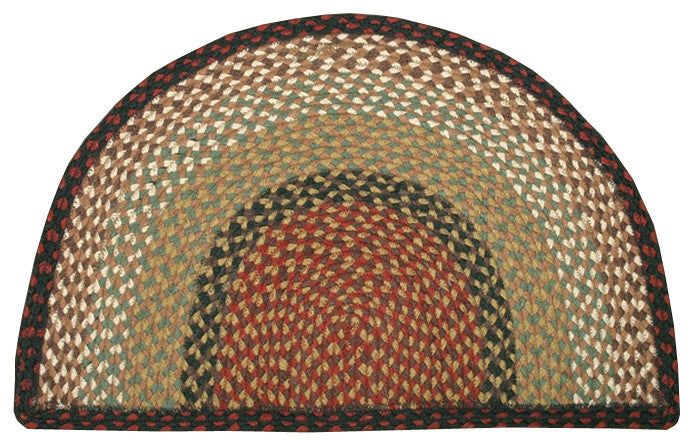 Mustard Braided Slice, 24"x39"