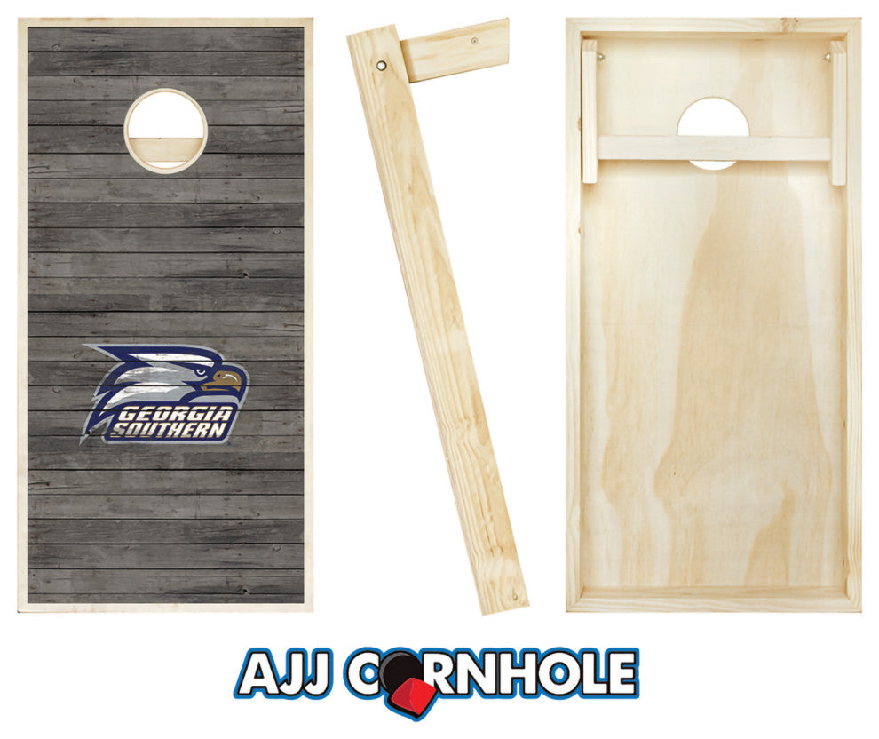 Georgia Southern Distressed Cornhole Set