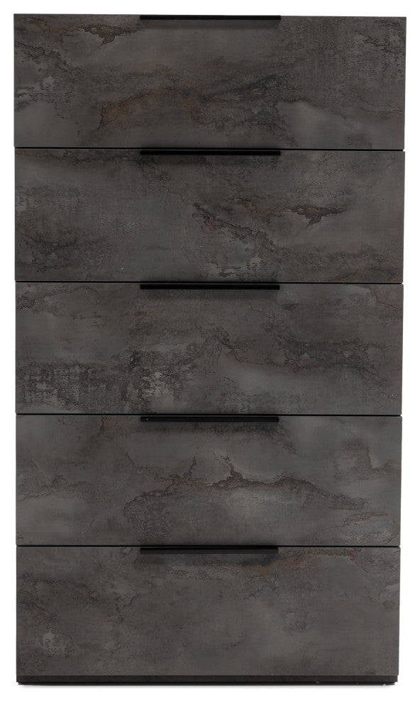 Nova Domus Ferrara Modern Volcano Oxide Grey Chest