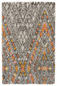 Weave & Wander Oria Rug, Tangerine, 9'6"x13'6"