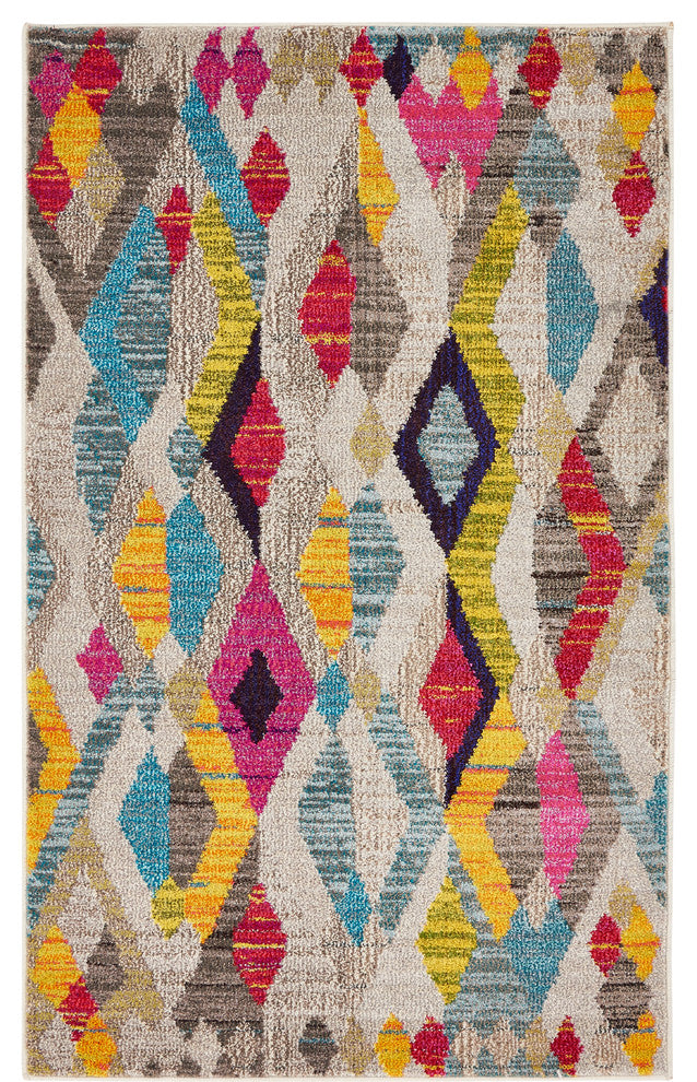 Unique Loom Multicolored Acadia Sedona 3' 3 x 5' 3 Area Rug