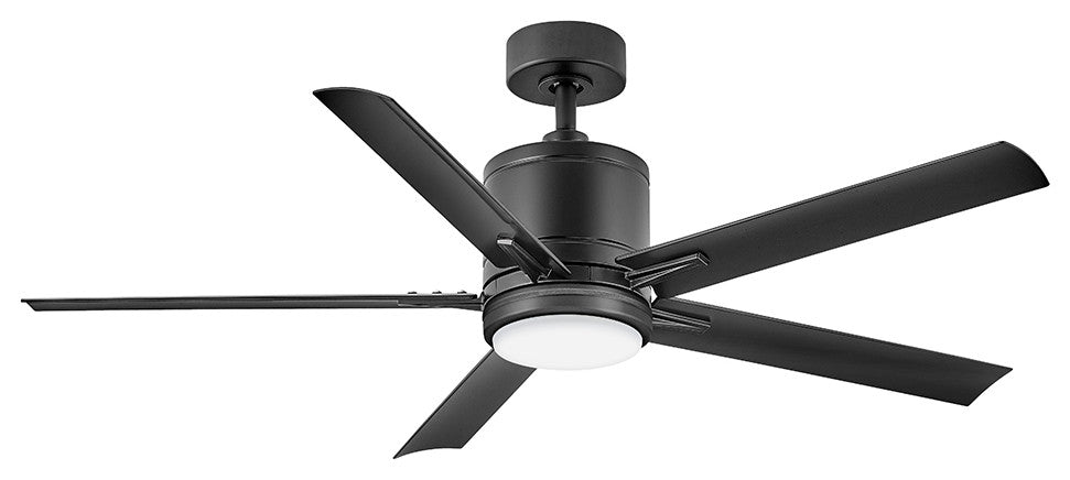 Hinkley Vail 52" Led Smart Fan, Matte Black