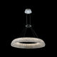 1 Light Contemporary Large Pendant by Allegri, Chrome, 5"