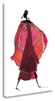 "Samburu In Beaded Earrings" By Augusta Asberry, Giclee on Gallery Wrap Canvas