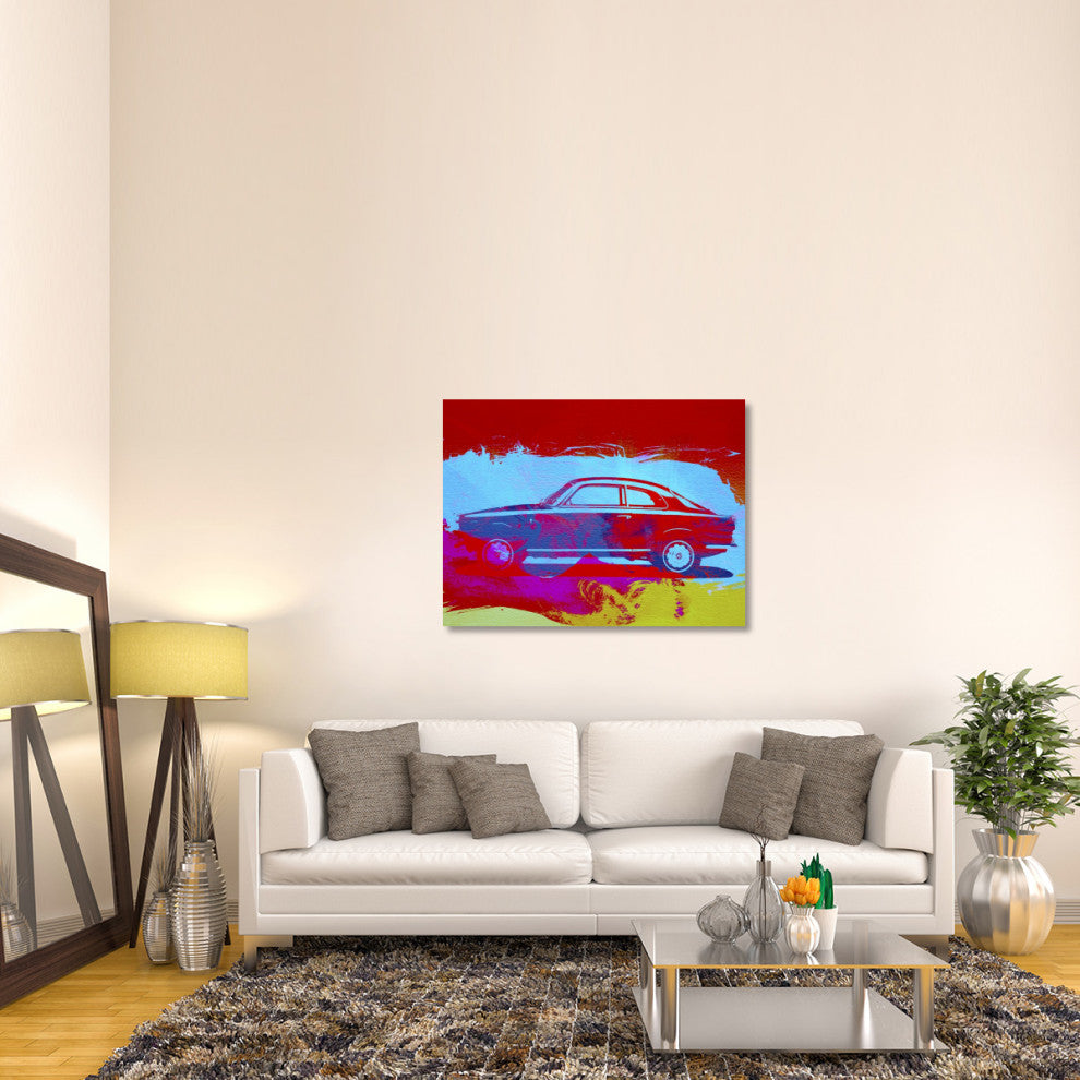 "Alfa Romeo Watercolor 1" Fine Art Print