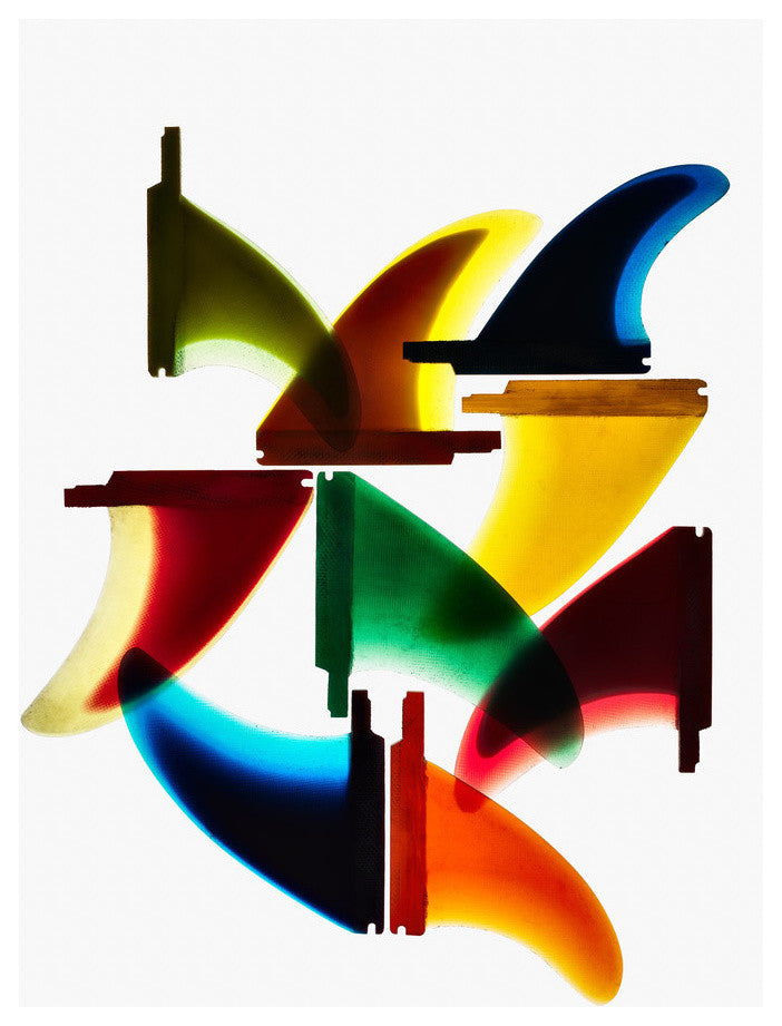 "G&S Starfins" Surf Art Photograph, Unframed, 40''x52''