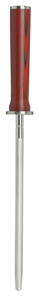 Ergo Chef Crimson 8" Honing Steel, Red G10 Handle