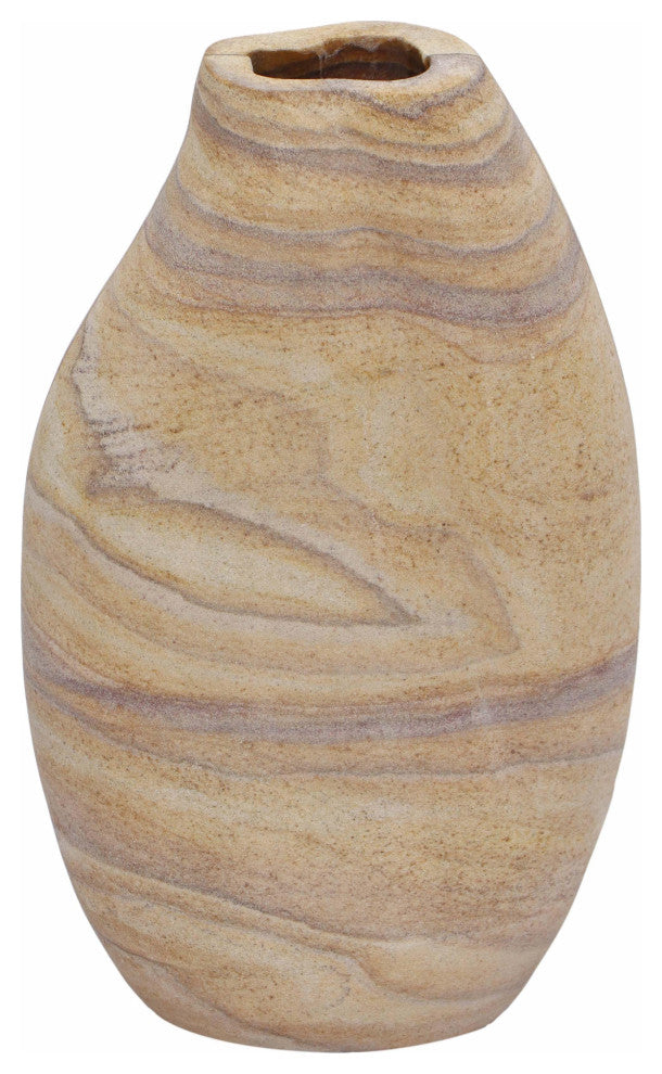 Saava Sandstone Curved Vase