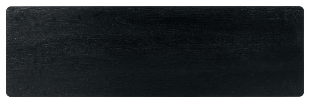 Safavieh Couture Jaylessa Wood 3 Door Sideboard, Black