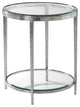 Jinx Nickel Round Side Table