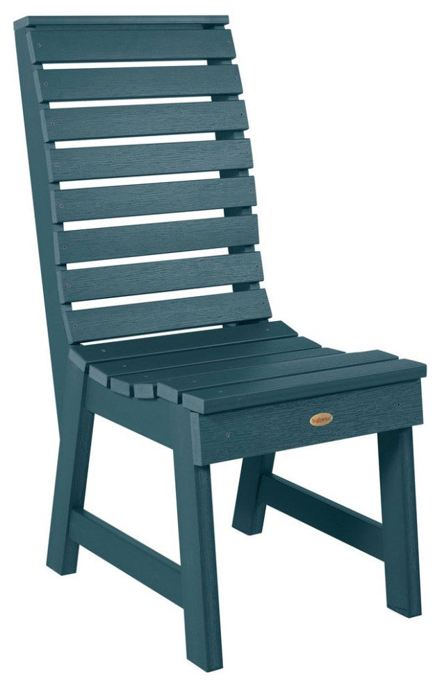 Weatherly Dining Side Chair, Nantucket Blue