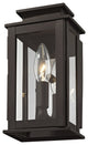 Princeton 1-Light Wall Lantern, Bronze