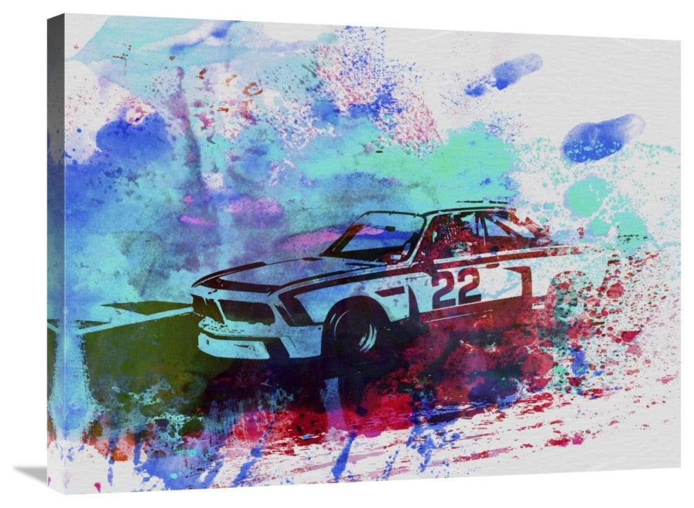 "BMW 3.0 CSL" Fine Art Print