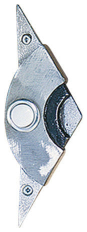 Moderno Bell Plate With Button, Copper