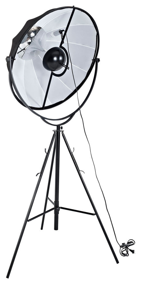 Modern Contemporary Living Room Floor Lamp Black