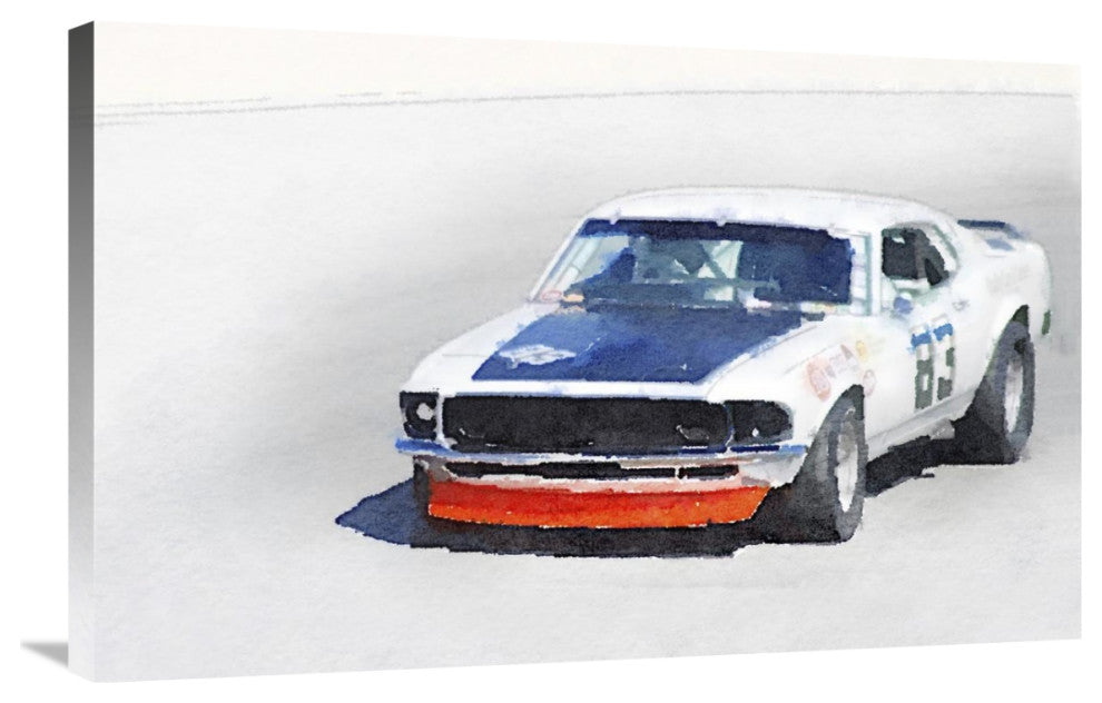"Chevy Camaro Monterey Watercolor" Fine Art Print
