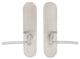 Horizon Lever, Tubular Full Dummy Pair, Left Hand, Satin Stainless Steel