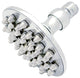 Metropolitan 6" Brass Shower Head, Polished Brass
