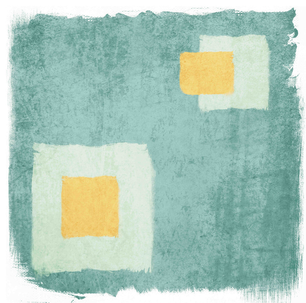 "Colorful Square" Painting Print on Canvas by Irena Orlov