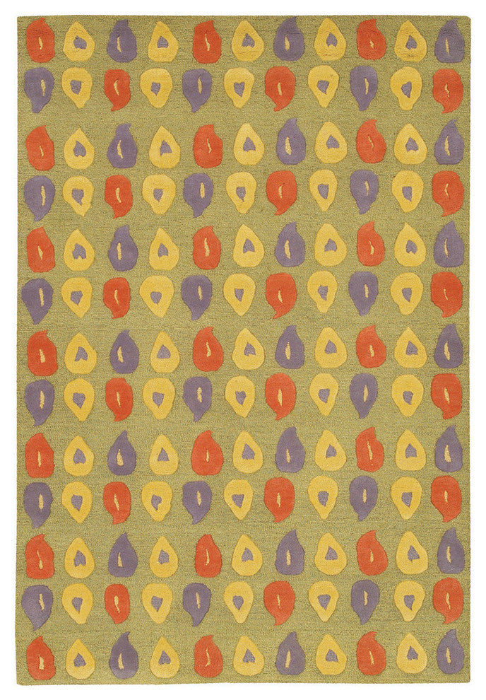 Daisa Contemporary Area Rug, 5'x7'6" Rectangle