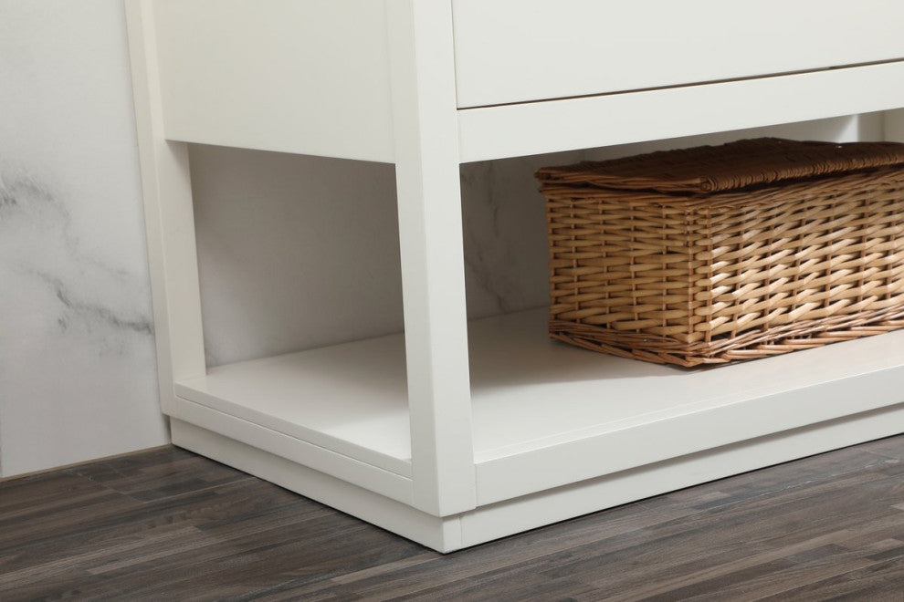 Louie 48" Single Bathroom Vanity, White