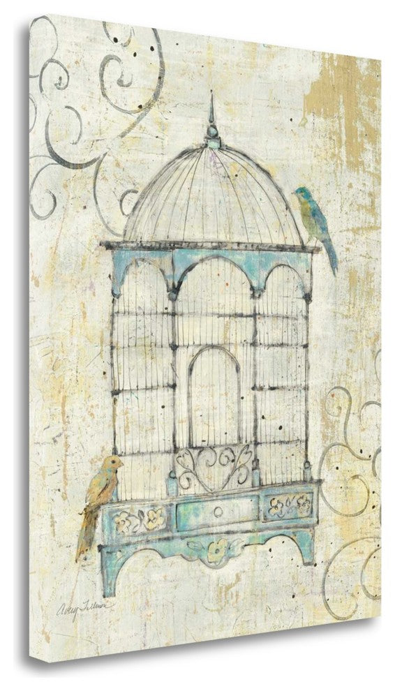 "Bird Cage IV" By Avery Tillmon, Giclee Print on Gallery Wrap Canvas