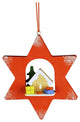 Christian Ulbricht Ornament- Gingerbread House In Red Star