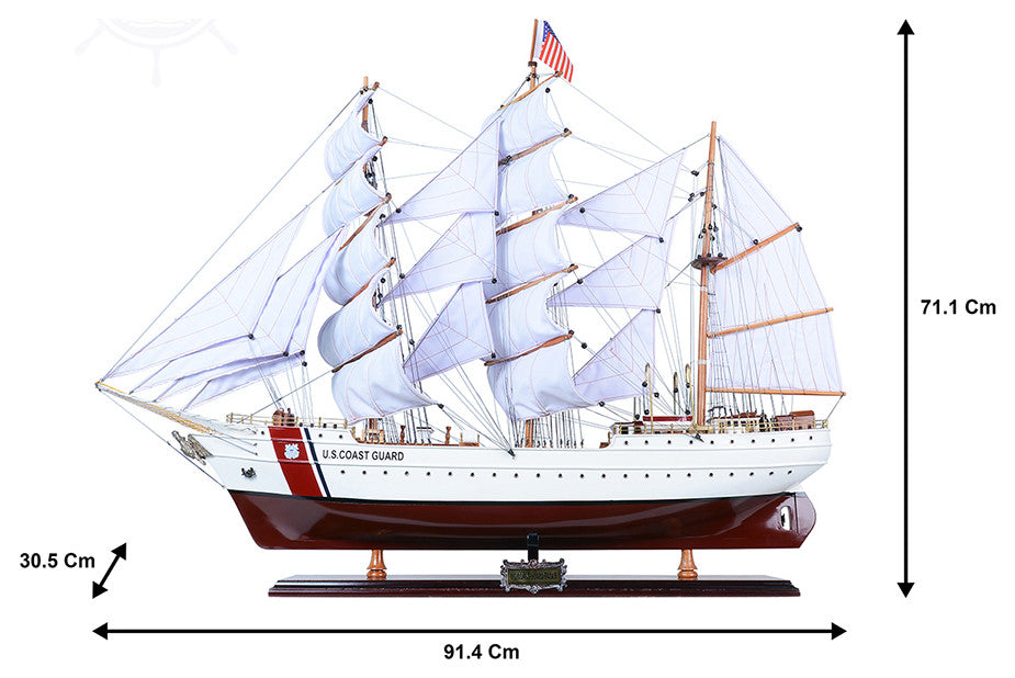 Us. Coast Guard Eagle E.E. Museum-quality Fully Assembled Wooden Model Ship