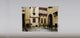 "Old Town" Artwork, 4' Shade, Blackout, Right