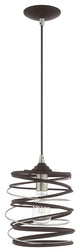 Livex Lighting Bronze 1-Light Mini Pendant